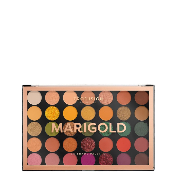 Palette Marigold - Palette fards à paupières 35 teintes 283 g