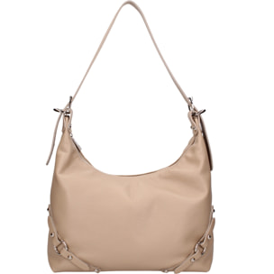 Borsa a spalla da donna In Vera pelle Made in Italy 30x30x9 cm