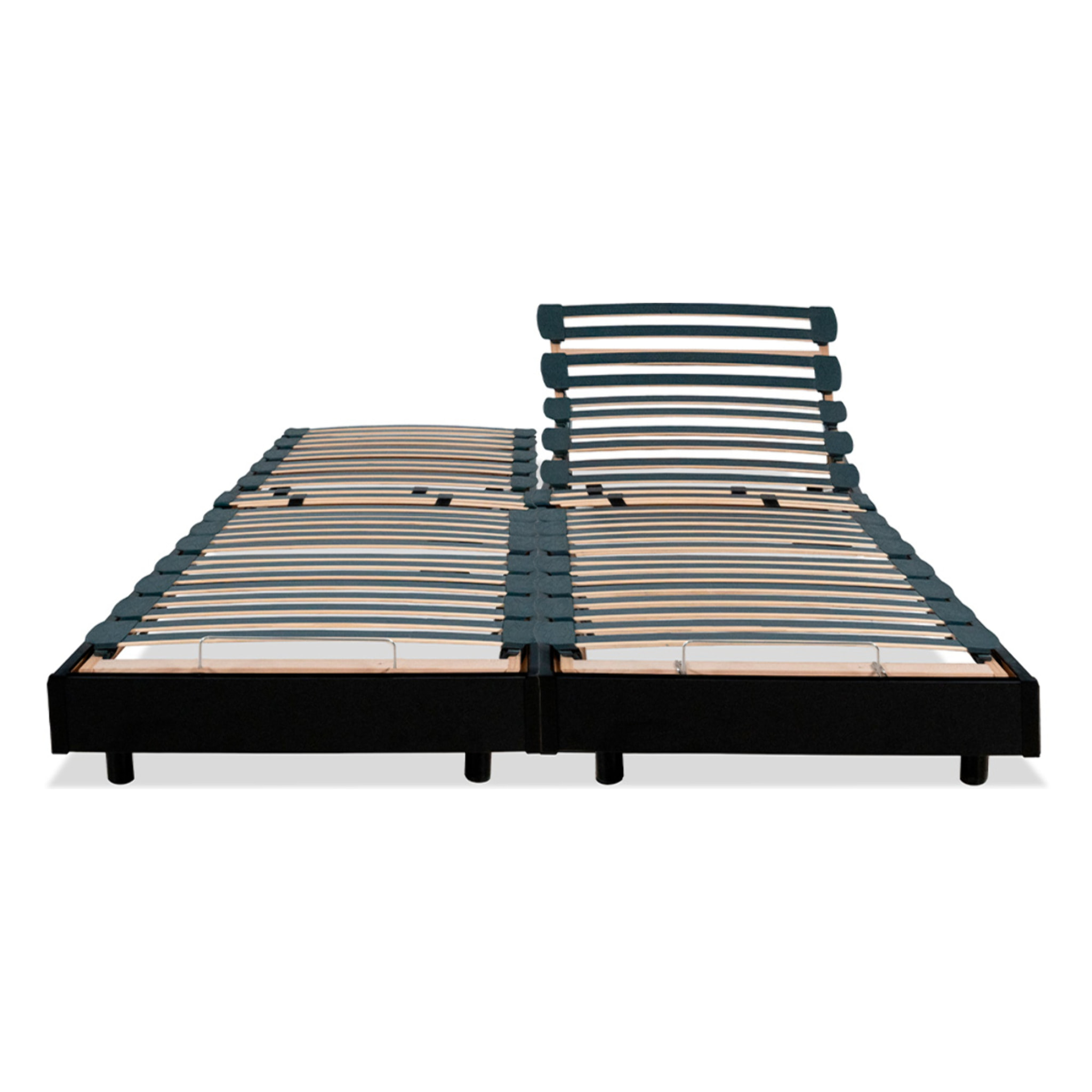 Jeu de 2 sommiers électriques Flex 2 places | Lattes