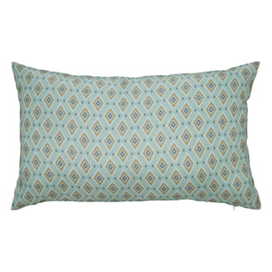 Housse de coussin d extérieur "Lilio" vert céladon 30x50cm