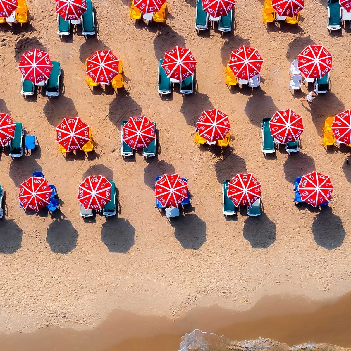 Tableau cherry sun Tableau alu Dibond