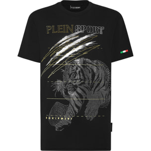 PLEIN SPORT Camiseta Cuello Redondo TIGER