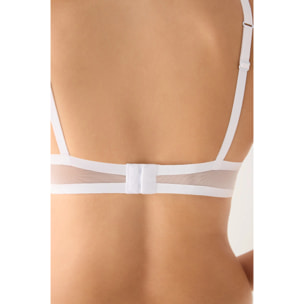 Reggiseno con ferretto e imbottitura Bianco