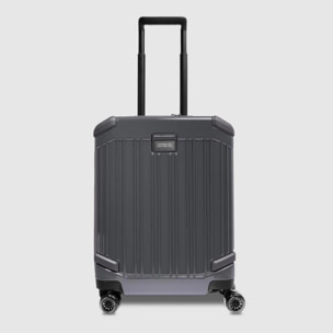 Piquadro Valise trolley cabine à 4 roues avec serrure TSA avec ports USB et USB Type-C