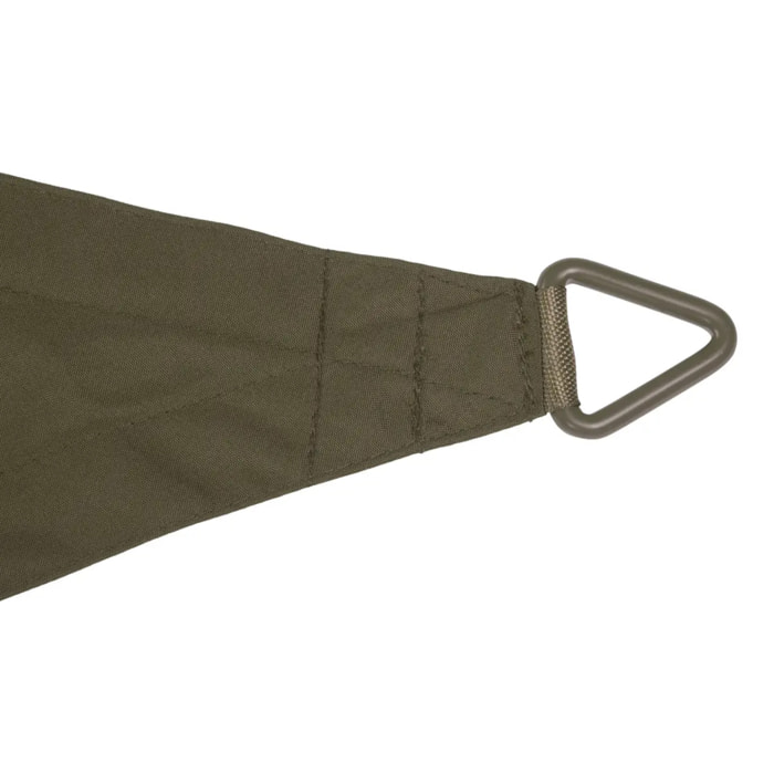 Voile d'ombrage Elyora 4x3m vert laurier