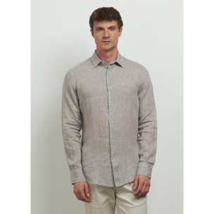 CAMICIA GRIGIO MEDIO CONBIPEL