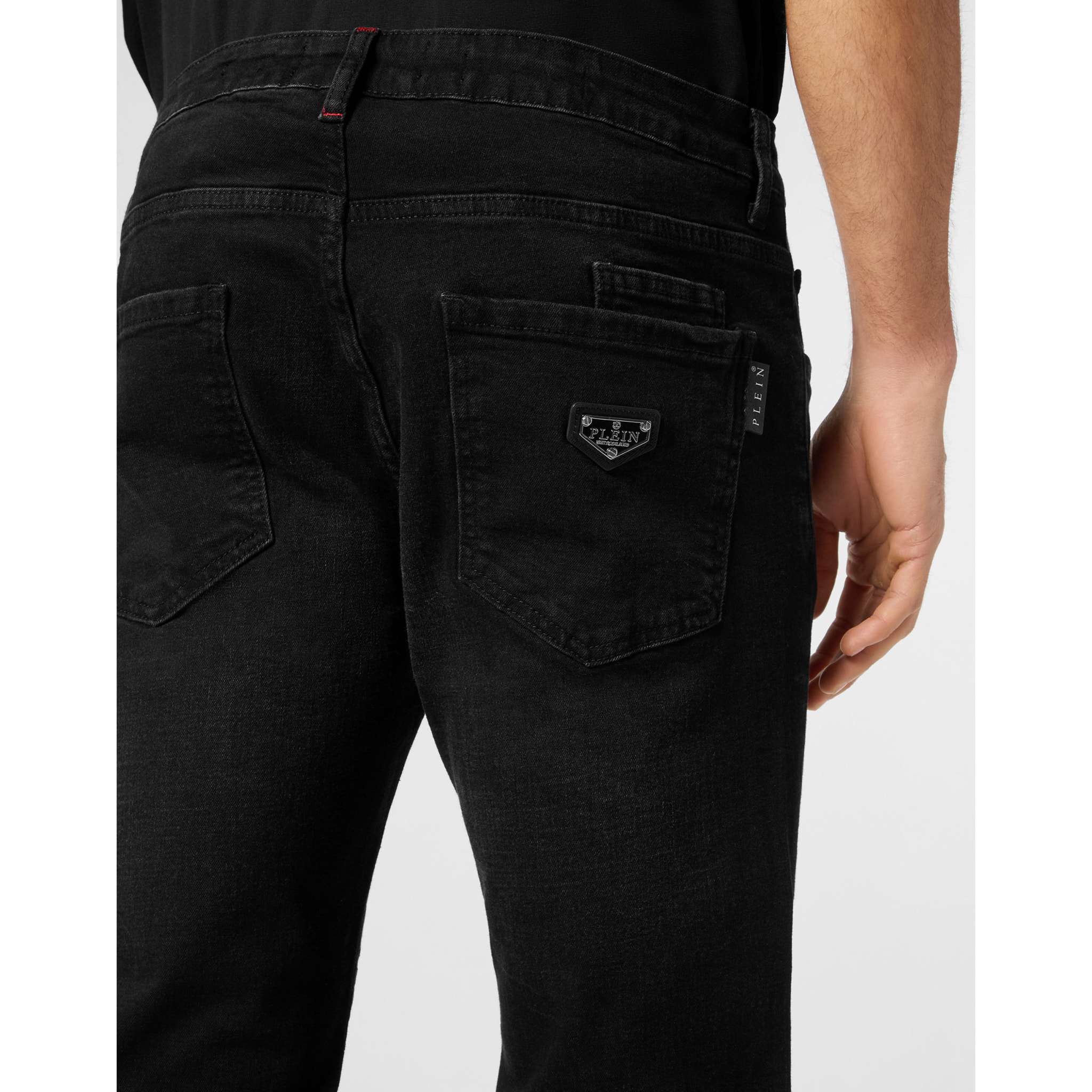 PHILIPP PLEIN Vaqueros de corte recto