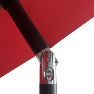 Parasol droit HAPUNA rond -