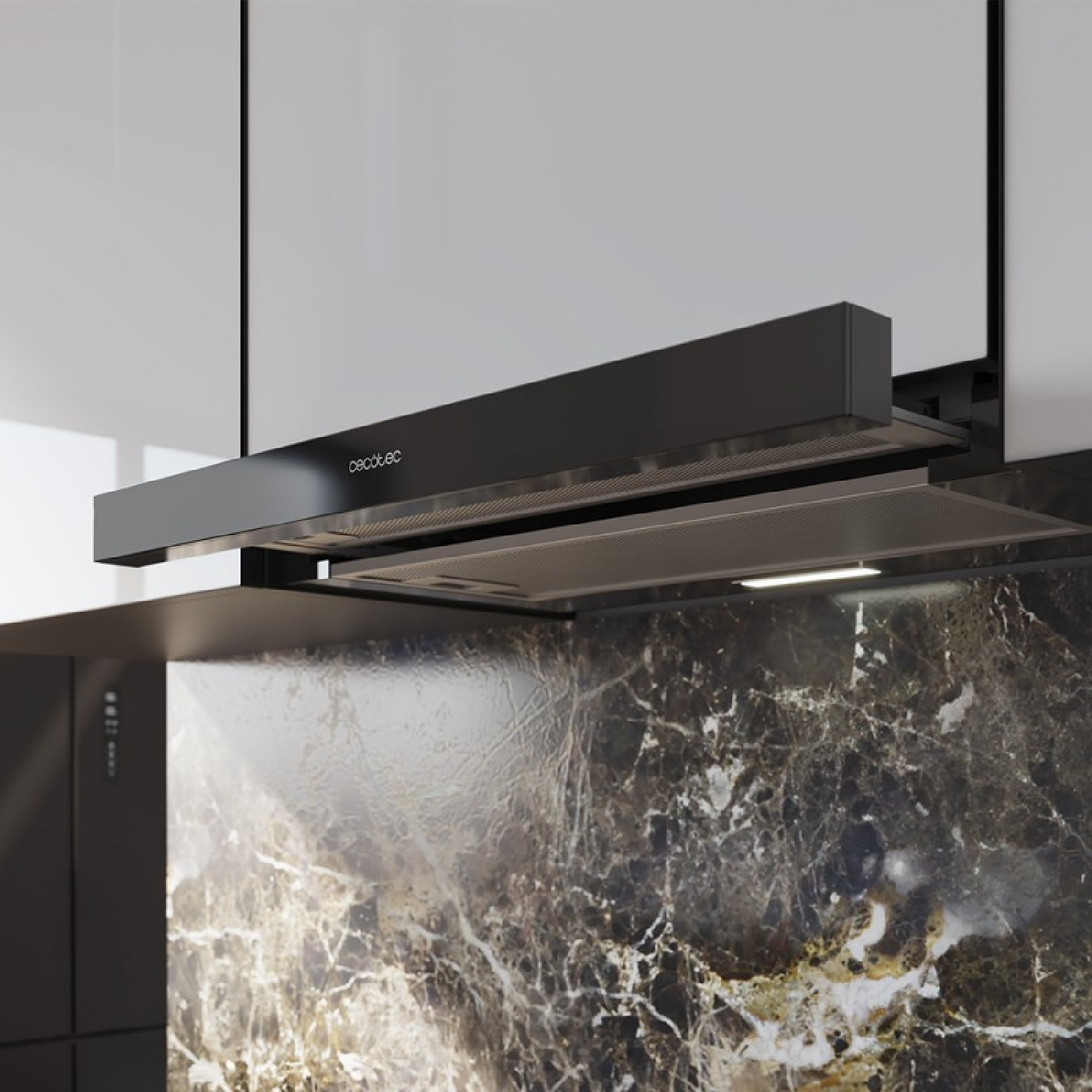 Cecotec Hotte télescopique Bolero Flux TLM 603500 Black A