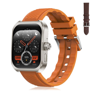 Doppio bracciale Smartwatch Z88 Pro. Funzioni outdoor, chiamate BT, notifiche push. Funzioni sportive + salute.