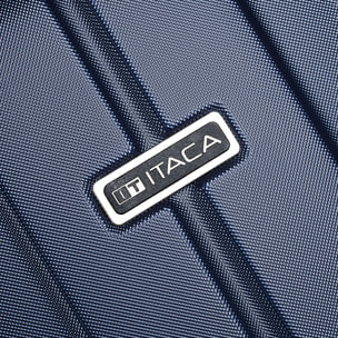 Trolley Mediano 60 Cms  Y Neceser Itaca Diamond Marino