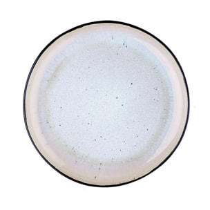 Assiette IRIS Ø21,5cm - 6 pièces - Blanc ivoire