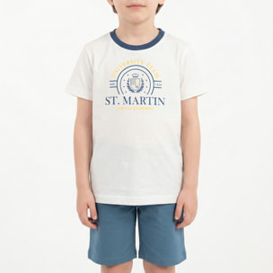 Set t-shirt e bermuda jersey
