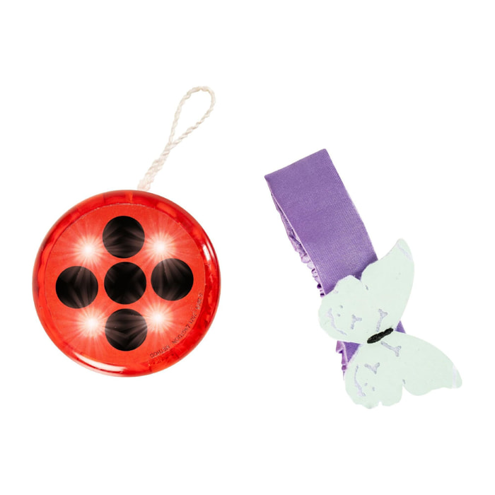 SET YO-YO CON LUZ & PULSERA LADYBUG INF