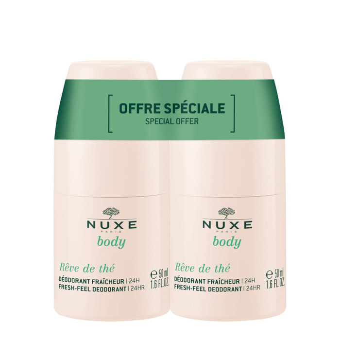 Rêve de Thé - Rêve de Thé Duo déodorants fraicheur 2 x 50ml