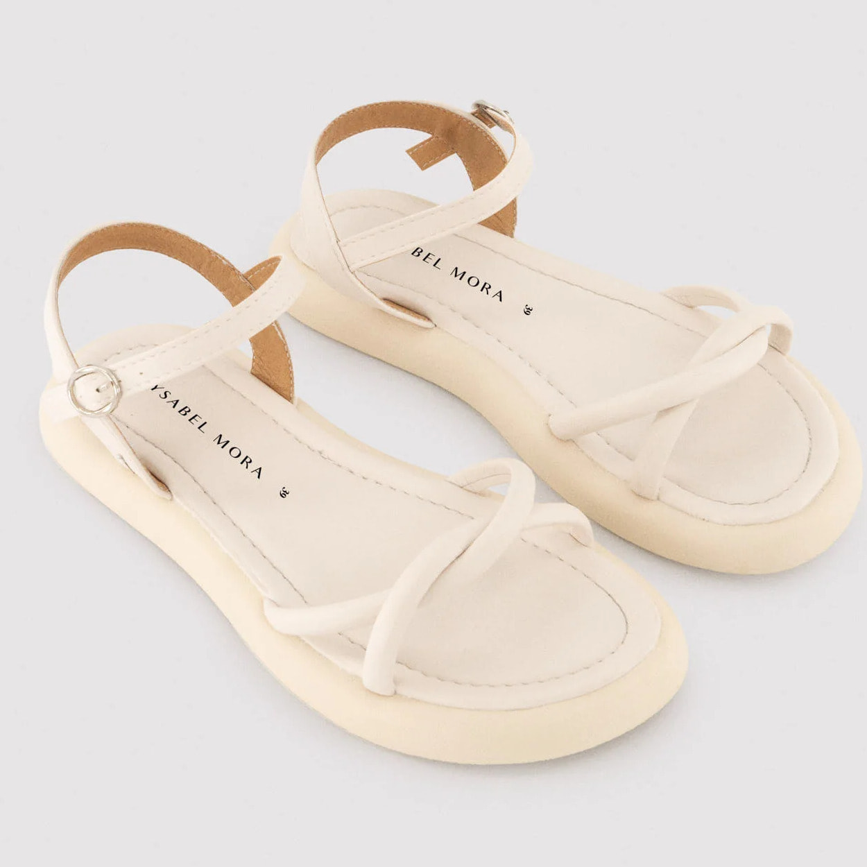 Sandali da spiaggia per donna Beige