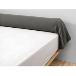 Taie De Traversin 85x185cm 100% gaze De Coton Granit