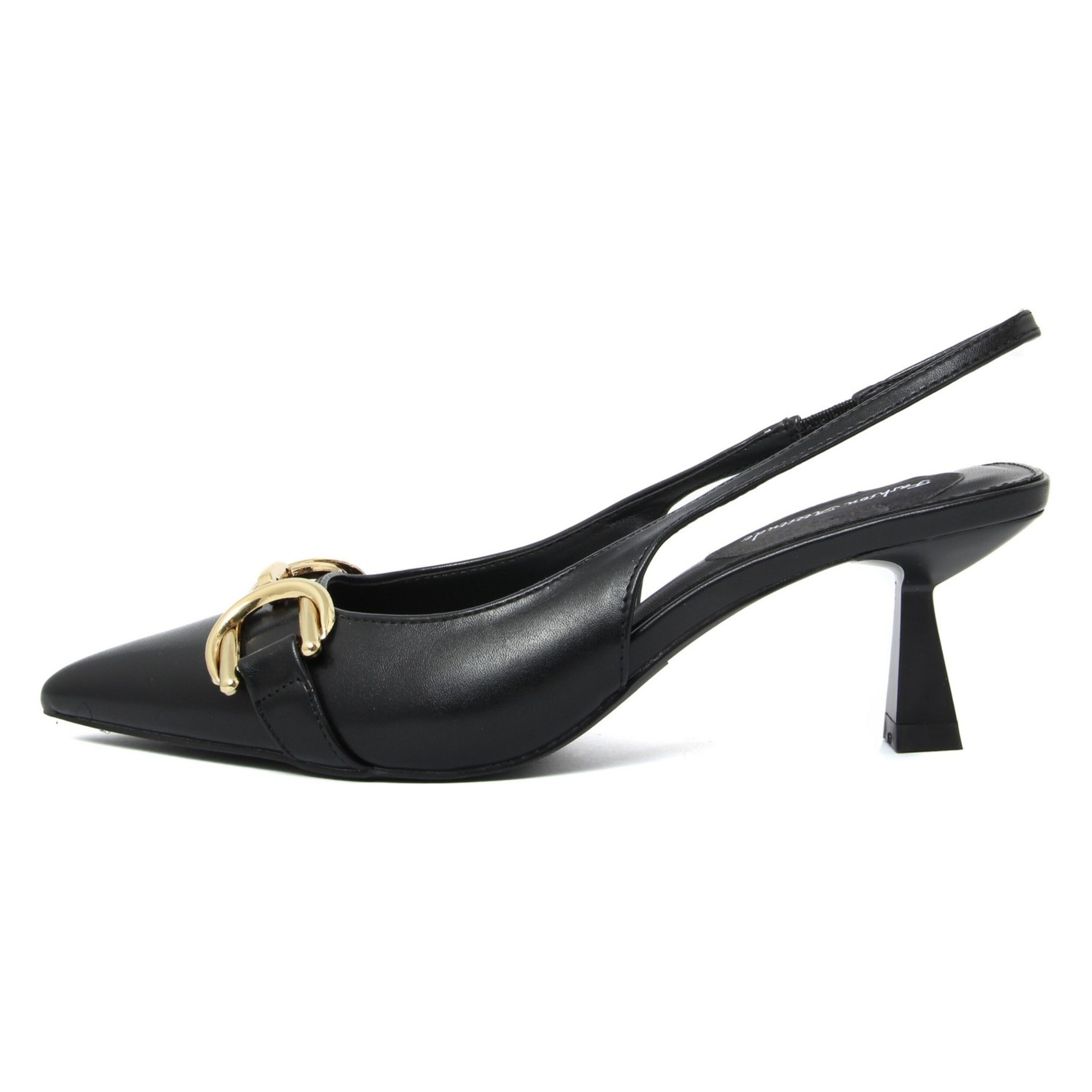 Slingback Donna colore Nero-Altezza tacco:7cm