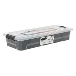 Boîte en plastique compartimentée "Samba" 2,5L