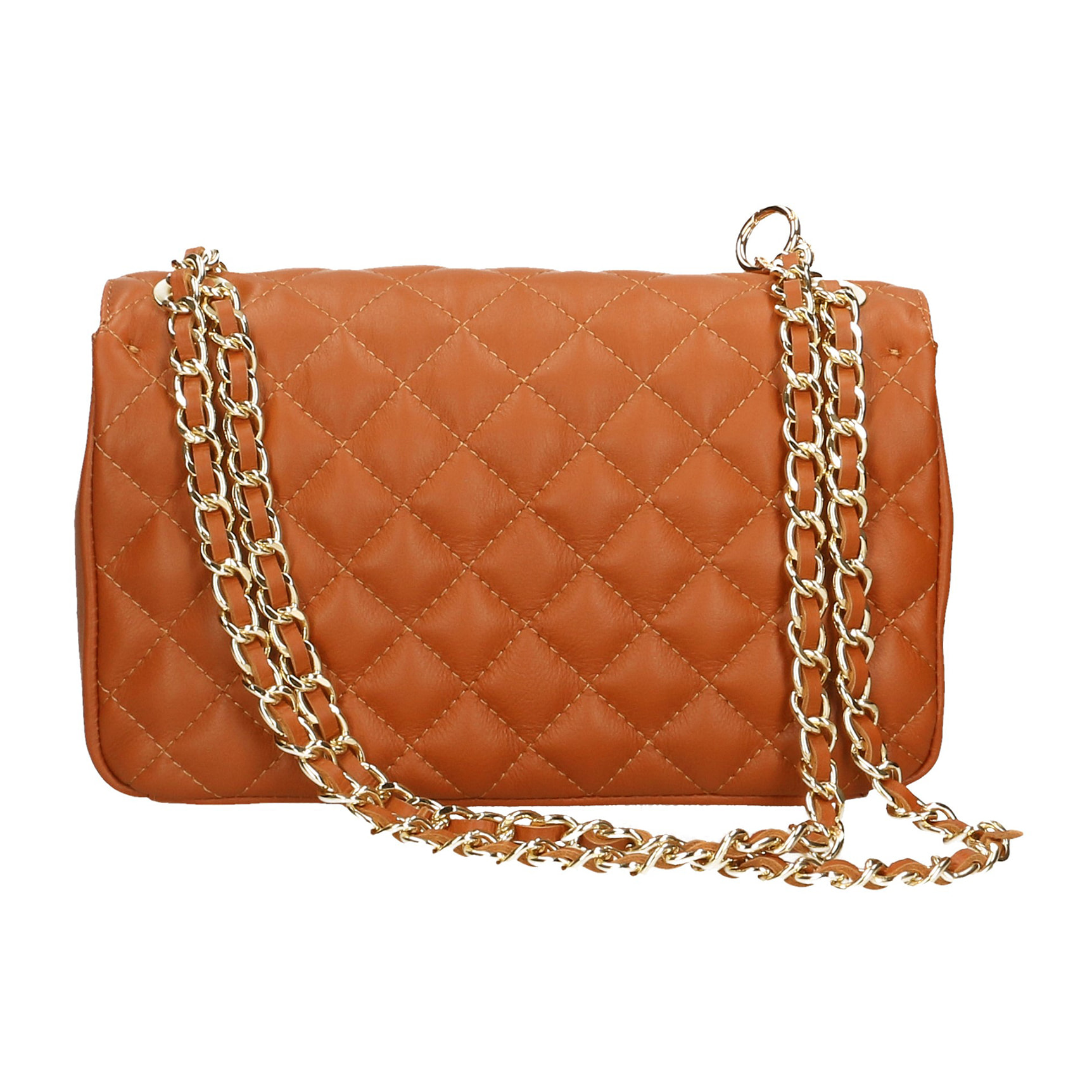 Chicca Borse Borsa a Spalla Cuoio