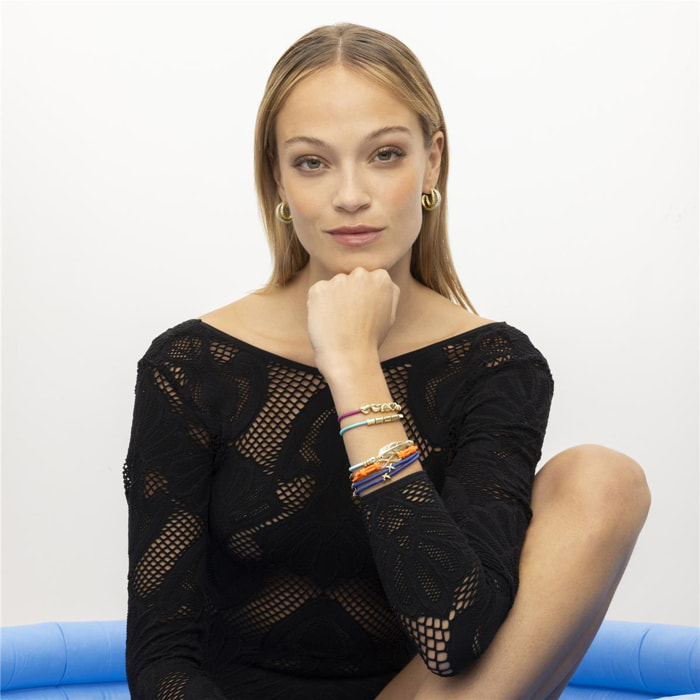 Coletero LUX BY LUX acabado en oro 18k