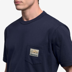 Sebago - T-Shirts & Top Uomo Donna Blu - Unionriver