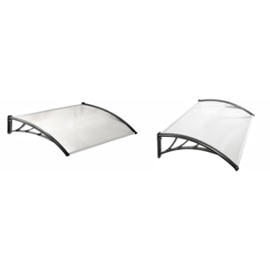 Marquise porte d'entrée