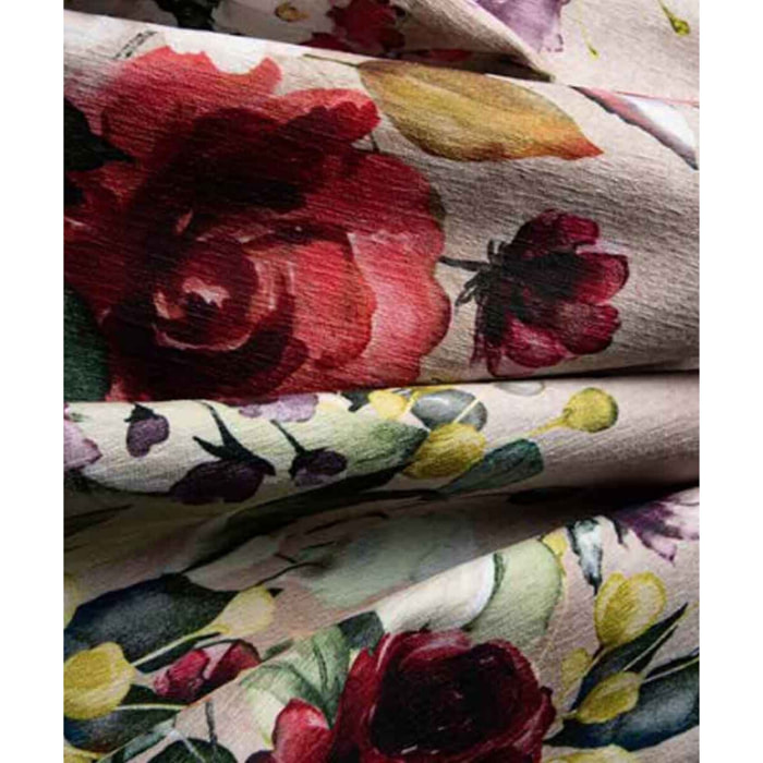 Passatoia tappeto cucina bagno ingresso multiuso, disegno fiori stile floreale