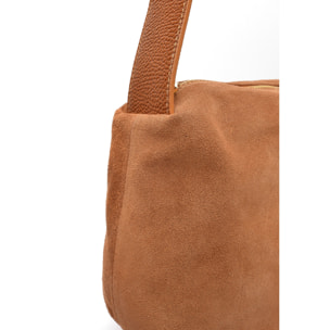 Borsa a tracolla Anna Luchini Cammello