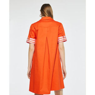 Abito Camicia a Maniche Corte