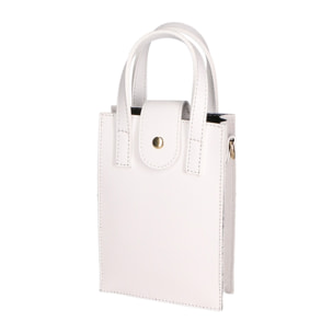 Borsa a mano da donna - Modello Giusi - Vera pelle - 19.0 x 13.0 x 5.0 cm