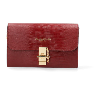 Borsa a mano da donna Made in Italy - Modello Hope - Vera pelle - 23.0 x 13.0 x 5.0 cm