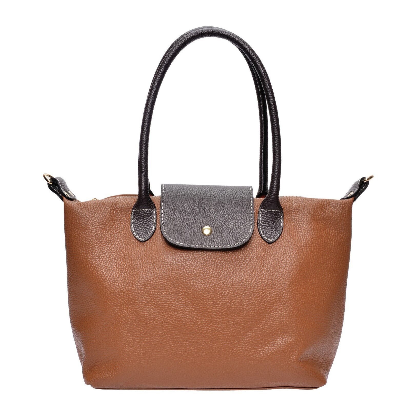 Borsa a tracolla Anna Luchini Cammello