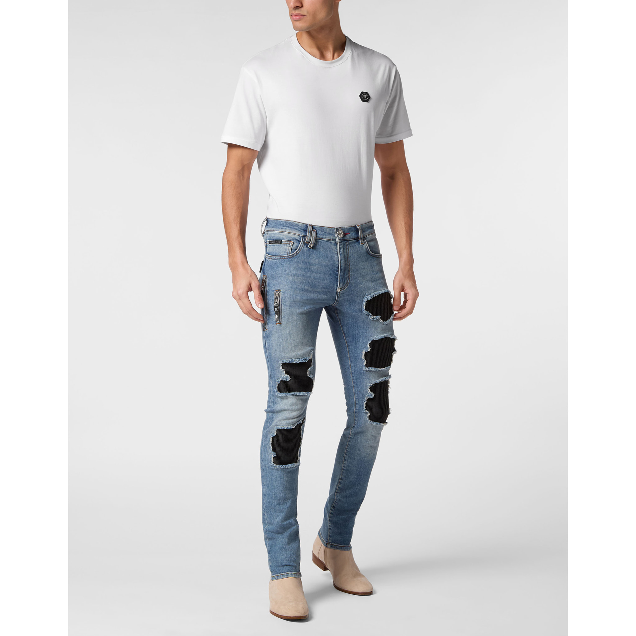 PHILIPP PLEIN Vaqueros Slim Fit SKELETON
