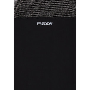 Vestitino Bambina Maxi T-Shirt con Maniche in Mesh Lurex