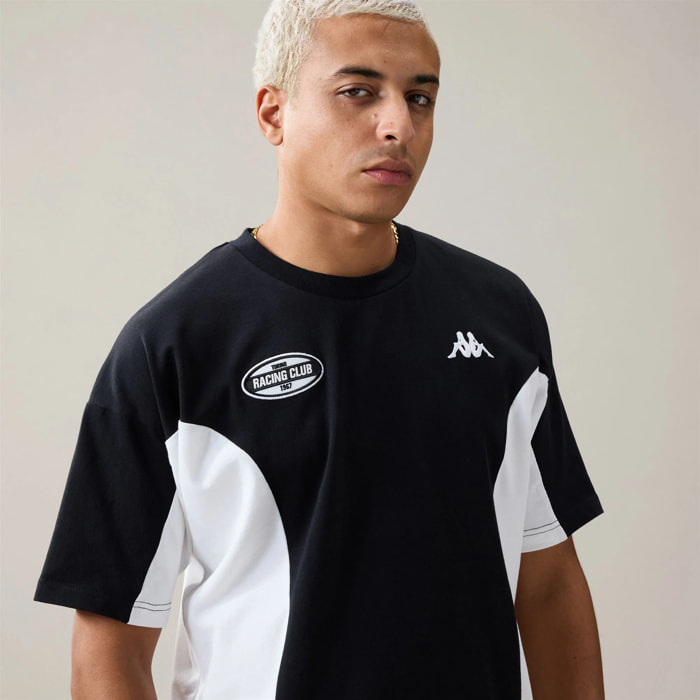 Kappa - Camisetas y tops Hombre Negro - Authentic Saskya