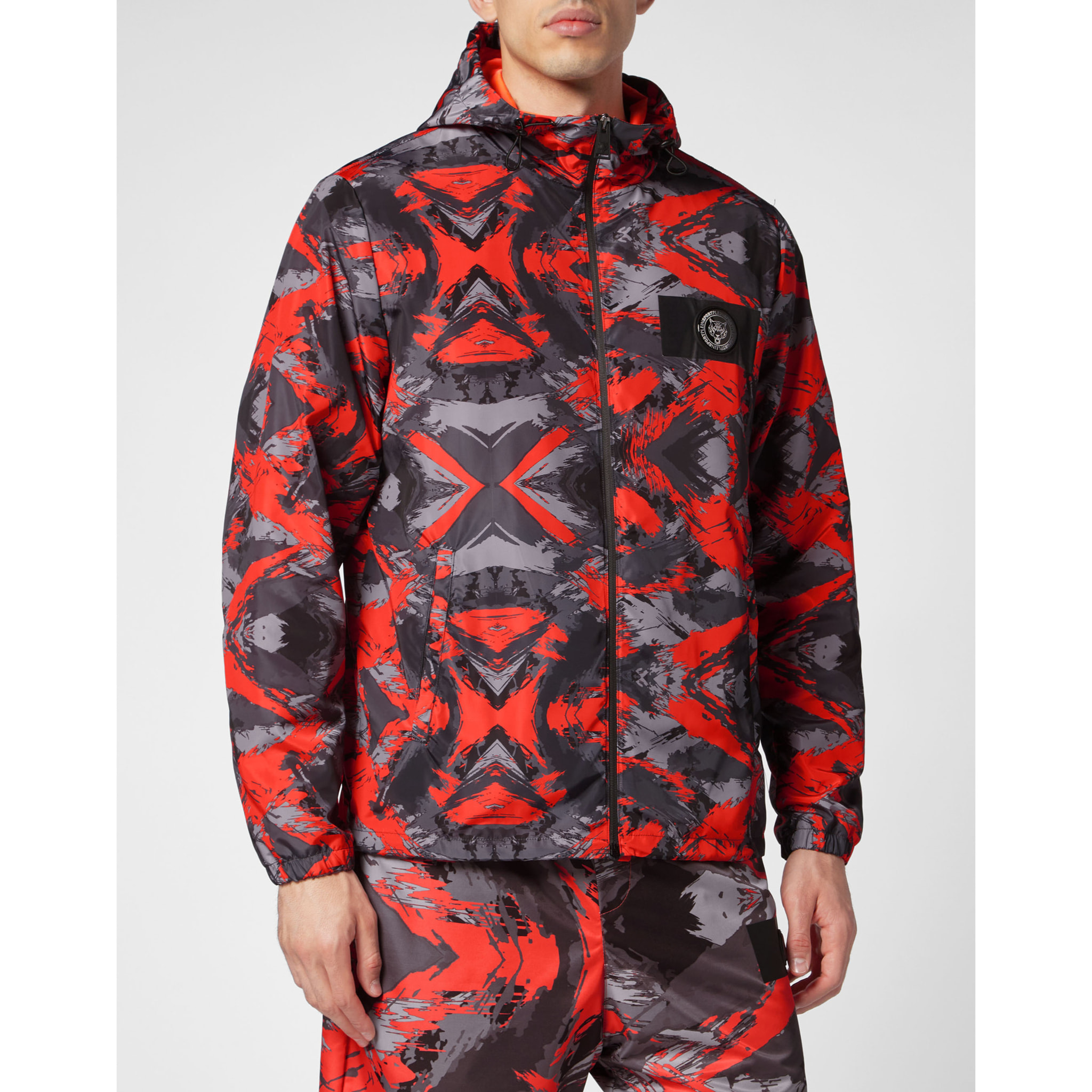 PLEIN SPORT Windbreaker CAMOUFLAGE