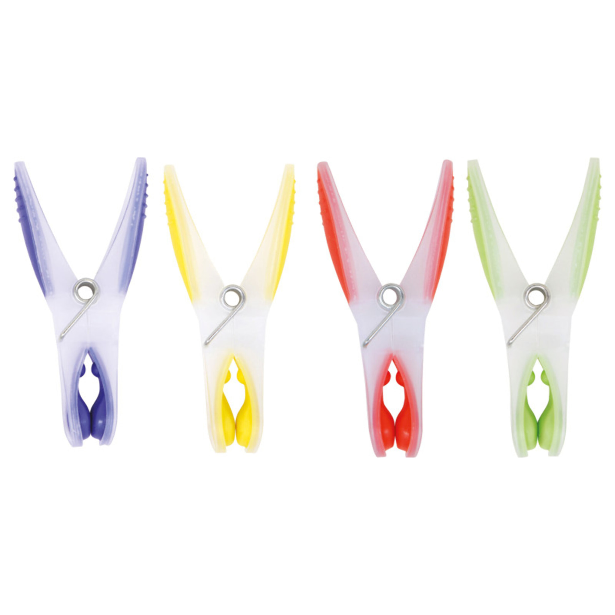 Lot de 12 Pinces à  linge Bi matière MSV