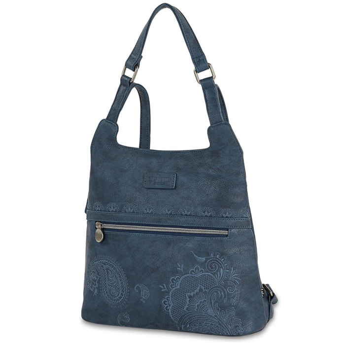 Bolso Mochila Mujer Lois Redwood Azul Marino