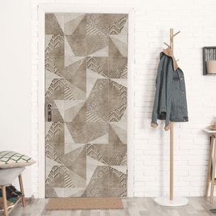 Stickers adhesivos de CERAMIKO - Geométrico sepia 100x100