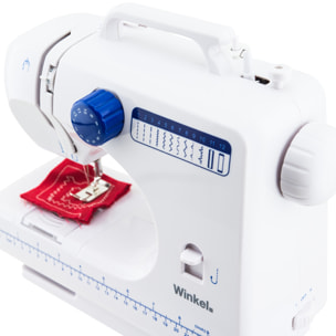 Máquina de Coser, 12 Puntadas, 2 Velocidades, LED, 7,2 W.