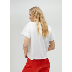 Maglietta bianca Love