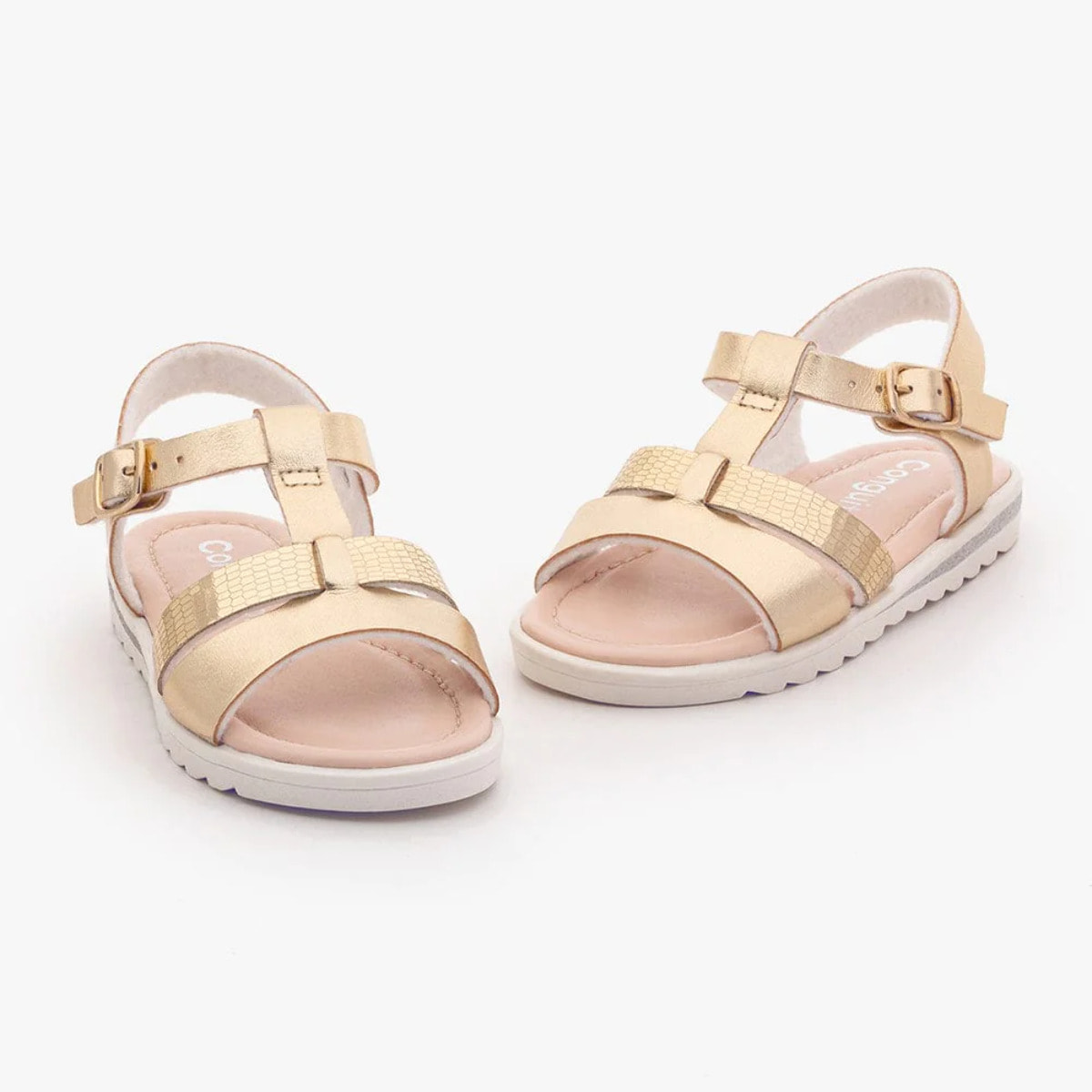 Sandali da bambina metallizzati