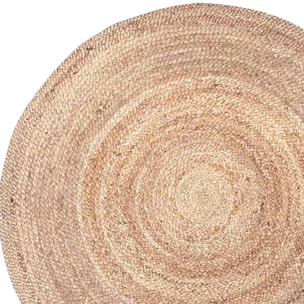 Tapis coraline jute 110cm