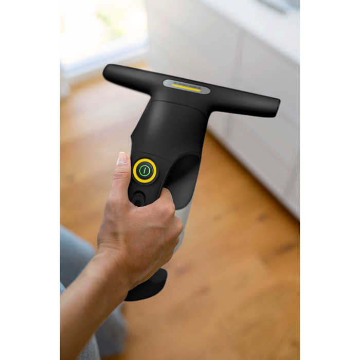Nettoyeur de vitres KARCHER WV 1 Compact Extra+ Black - chargeur USB-C