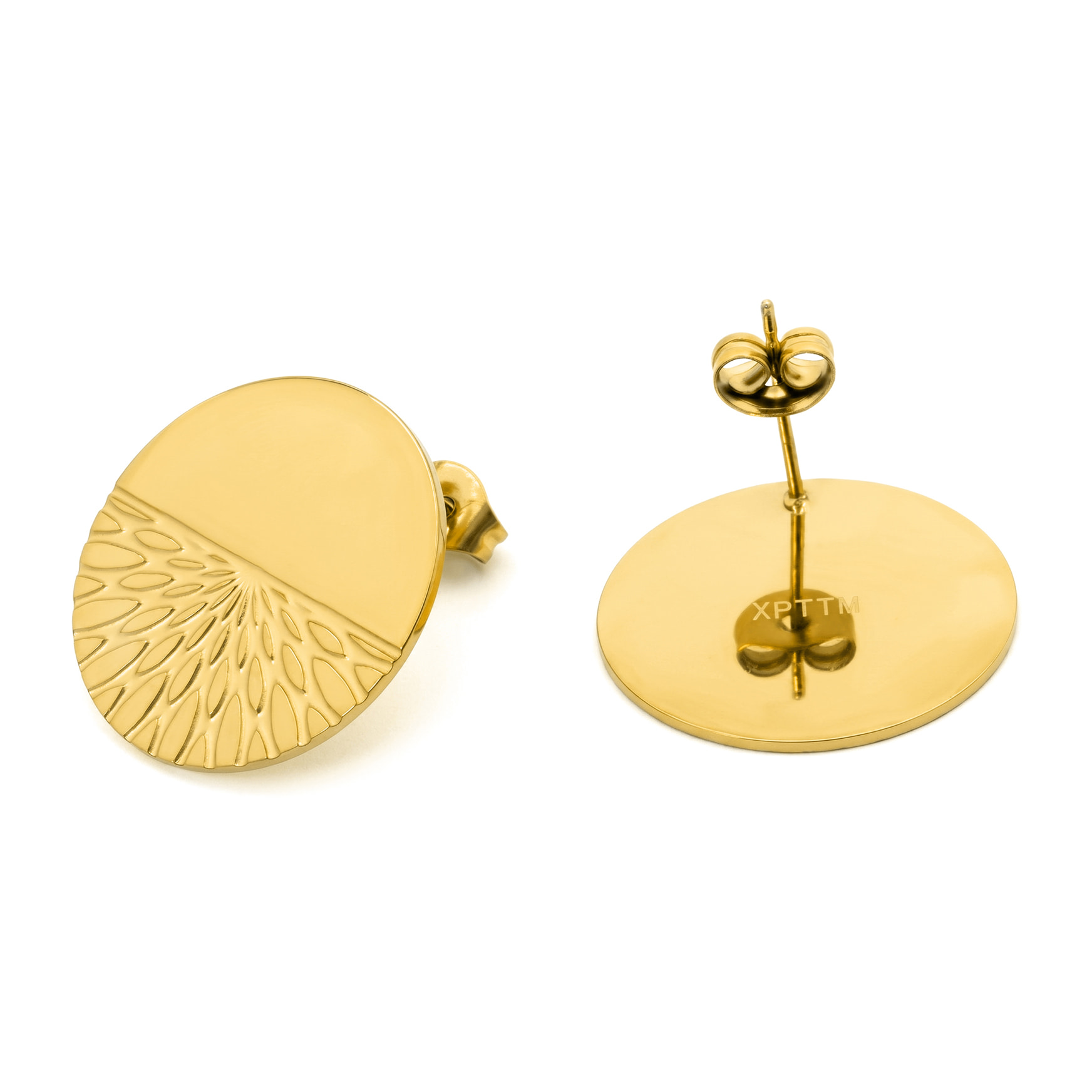 Pendientes Soodla acabado oro amarillo 18k