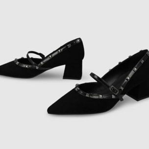 ZAPATOS DE SALÓN NEGROS CHIRUN