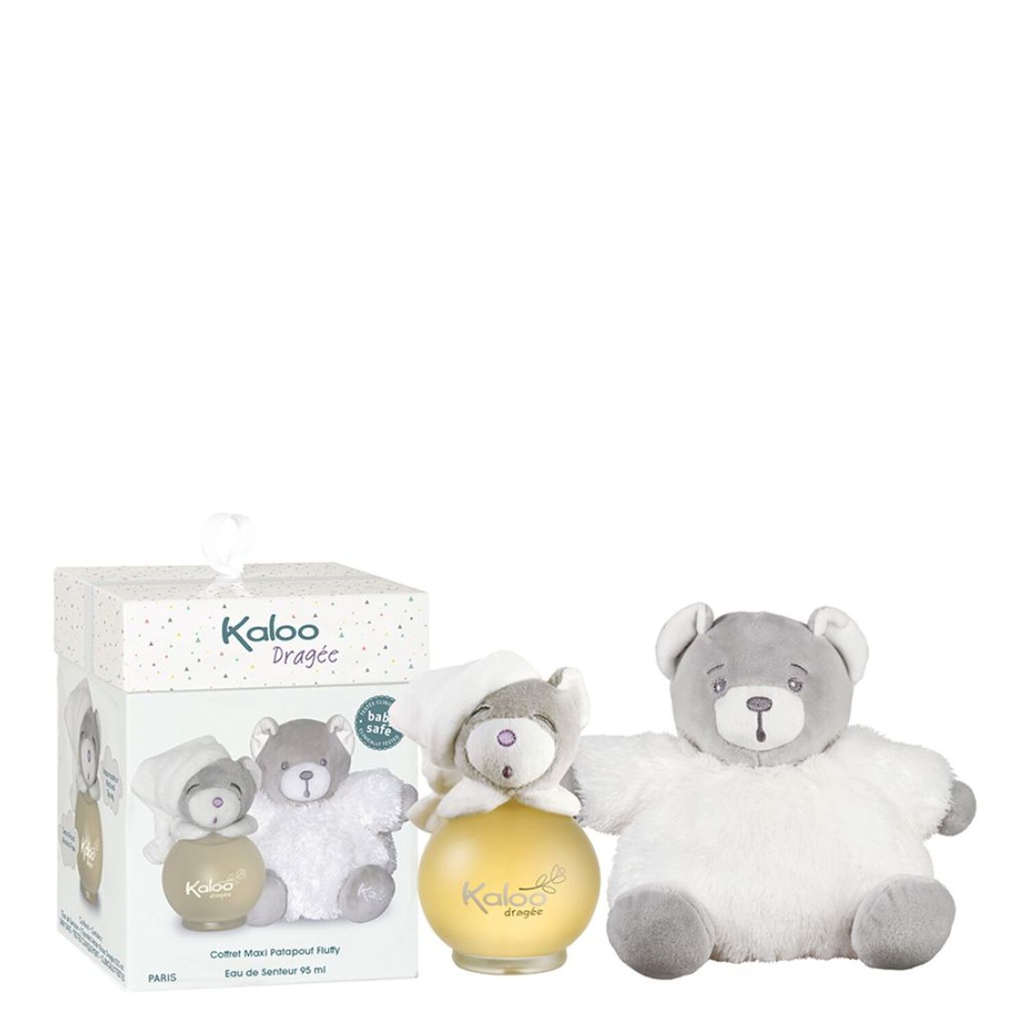 Kaloo Maxipatapouf Dragée - Coffret Eau de Senteur + Peluche