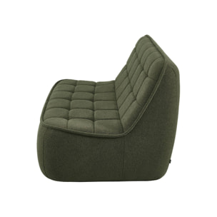 Chauffeuse bouclette texturée 2 places BONI