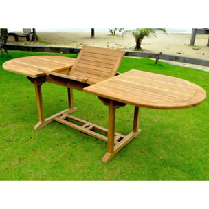 Table ovale + 10 chaises ADAGNA